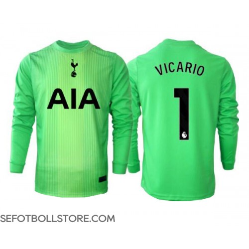 Tottenham Hotspur Guglielmo Vicario #1 Målvakt Replika Hemmatröja 2025-26 Långärmad